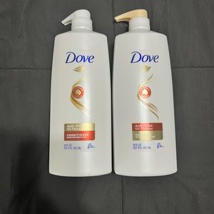 Dove shampoo and conditioner